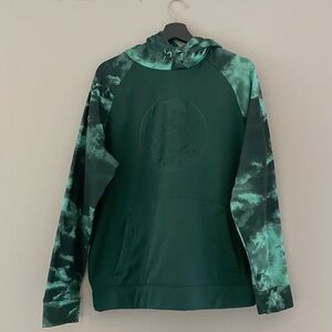 And1 Dark Green‎ Embossed Logo Hoodie